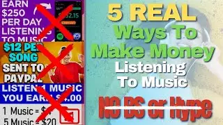 5 REAL Ways to Make Money Listening to Music (No BS or Hype)