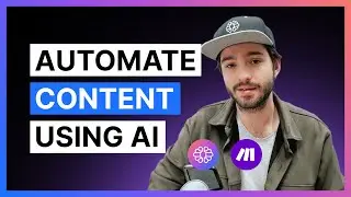 How to Automate Content Production using AI? ✍️ | Make.com x Text Cortex