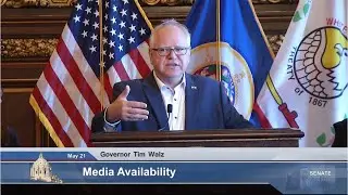 Media Availability: Governor Walz on End of 2023 Session - 05/21/23