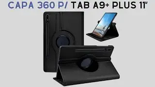 Capa 360 Giratória Flip para Tablet Samsung Galaxy Tab A9 Plus Tela 11'' X216