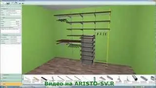 Урок 1. Гардеробная комната, наполнение шкафа купе