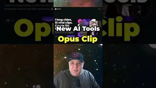 New AI Tools - Opus Clip AI - Use AI to make long form videos into clips 
