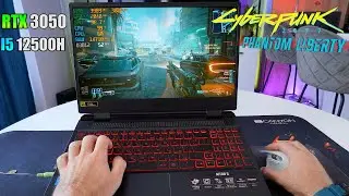Cyberpunk 2077: Phantom Liberty | ACER Nitro 5 | RTX 3050, i5 12500H POV Gameplay Test |