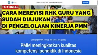 CARA MEREVISI RANCANGAN KINERJA GURU YANG SUDAH DIAJUKAN DI PMM
