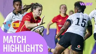 Last minute DRAMA that decides title 🤯 | Fiji v Spain | Highlights | WXV 3