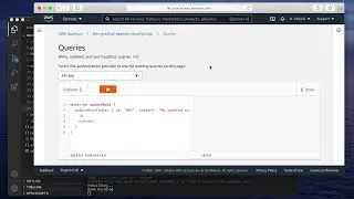 Work on AppSync live with SST