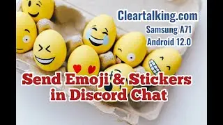 How to add Emoji’s and stickers in Discord Chat? 