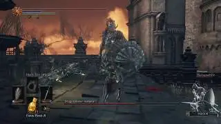 Dark Souls 3: Dragonslayer Armour Boss Battle [Co-op]
