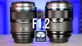 Sirui Sniper 16mm F1.2 & 75mm F1.2 Full Review (For Sony FX30/ZVE10)