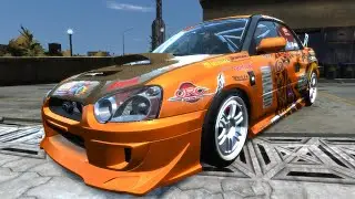 GTA IV Subaru Impreza WRX STI Crash Testing