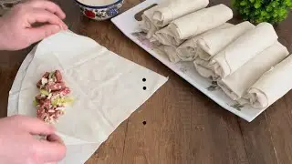 Artık Paçanga Böreğini Hep Fırında Pişiriyorum Kızartmaya Son Çok Daha Hafif ve Lezzetli Oluyor!