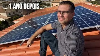 Solar FOTOVOLTAICO | 1 ANO Depois... Vale a Pena ??? 🤔