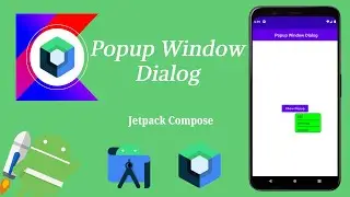 How to Implement Popup Window Dialog in Jetpack Compose | Android | Kotlin | Make it Easy