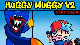 Friday Night Funkin VS Huggy Wuggy In Vent V2 | Poppy Playtime (FNF Mod/Horror)