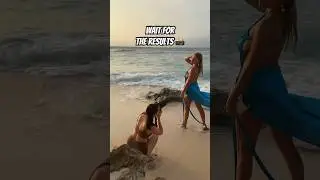 Beautiful Beach Photoshoot with a Model #photography