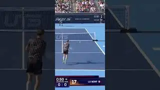 Tennis seems so easy with The Bublik Enemy 😍😍