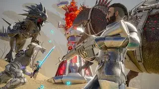 DOMINATING THE ENTIRE CLUSTER AS A DUO! ARK
