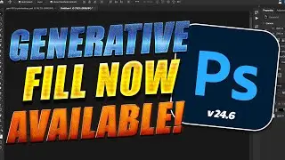How to Get Generative Fill in Adobe Photoshop (NO BETA) | Generative Fill now in Photoshop 24.6!
