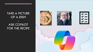 Take a picture of a dish - Ask for the recipe