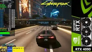 Cyberpunk 2077 2.1 Path Tracing DLSS 3.5 4K | RTX 4090 | i9 13900K