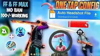Freefire No Drag Headshot Config File/ Freefire Headshot Config File/ Esp name /🇮🇳