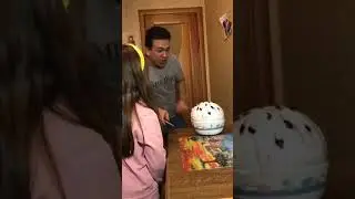 Взорвался тортик / воздушный шарик внутри - отомстила за пранк