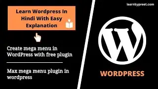 create mega menu in WordPress with free plugin | Max mega menu in wordpress