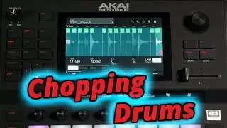 Akai Force Drums - Chopping Samples with Sample Editor