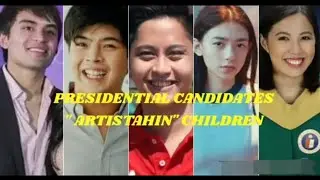 Mga ARTISTAHIN na ANAK ng Presidenttiable Candidates sa Eleksyon 2022|Kris aquino|Jimuel pacquiao