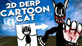 2D Meme CARTOON CAT (Gmod Nextbot Challenge)