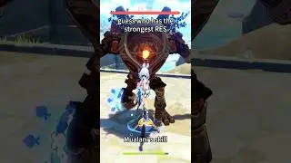 Strongest Resistance In Genshin Impact Exposed