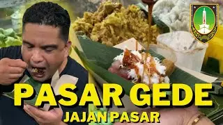Bule mencari JAJAN PASAR di Pasar Gede | I go looking for JAJAN PASAR at Pasar Gede