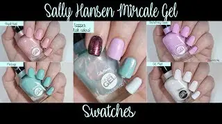 Sally Hansen Miracle Gel Swatches