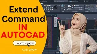 How to use extend command in Autocad | Extend command in Autocad | Extend command
