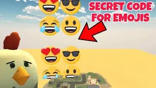 😱 NEW SECRET CODE TO MAKE EMOJIS IN CHICKEN GUN