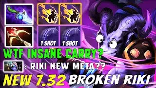 RIKI SAFELANE CARRY! Aggressive PLAY STYLE No Aghs [23/10/24] I 7.32B Patch I Dota 2 Pro Gameplay