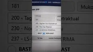 Kode SPP pembayaran LS Honor