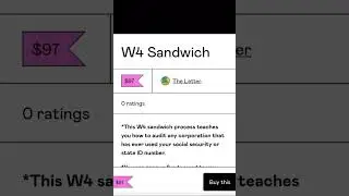 Fix Your Credit With W4 Sandwich - MyW4Sandwich.com