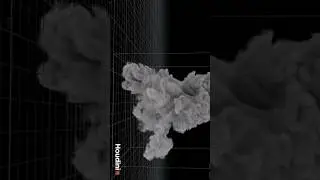 houdini smoke simulation 