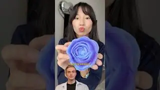 Цветы из ватных дисков 