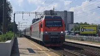 ЭП1М-419 с поездом №117 Имеретинский Курорт - Самара