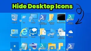 How To Hide Desktop Icons In Windows 11 - Full Guide (2024)