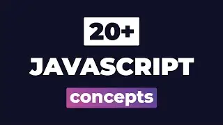 Do you know these JS concepts?