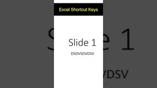 Excel Shortcut Keys | Shift F4 & Shift F5 