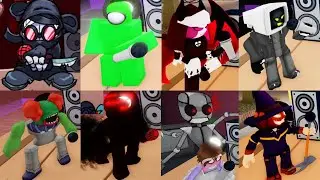 Funky Friday - Accelerant But Everyone Sings it! (FNF But Everyones Mad)