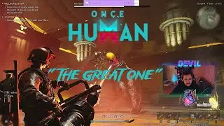 ONCE HUMAN - FIRST BOSS FIGHT SOLO TIPS AND TRICKS - THE GREAT ONE - RAVENOUS HEART 