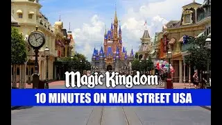 Walt Disney World Crowds 10 Minutes On Main Street USA Magic Kingdom Reopening Crowd Size