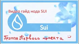Устанавливаем Ноду SUI / Видео гайд.