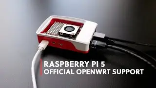 Raspberry Pi 5 - Official OpenWrt Support Firmware Throughput Test