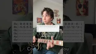 Coldplay - Fix You (guitar solo tabs) 